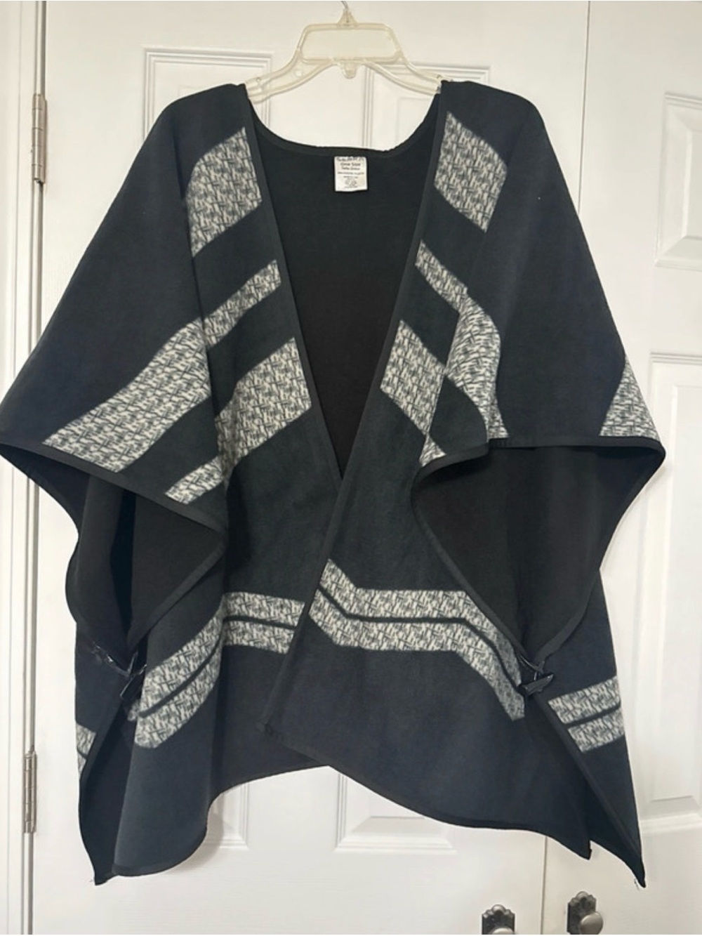 Serra Ladies' Open Front-Wrap Poncho,